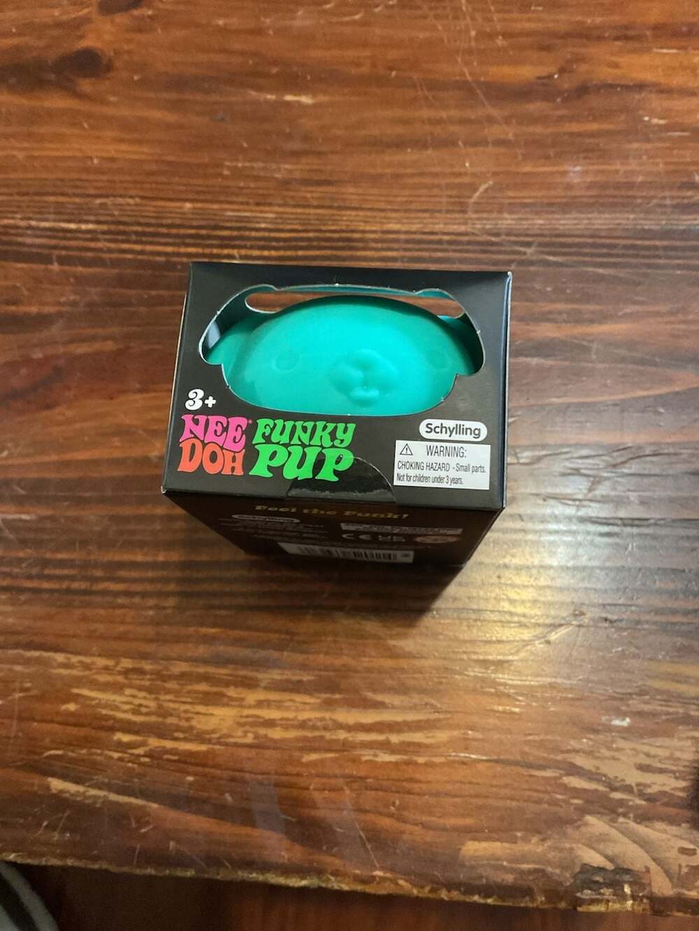 Schylling NeeDoh Funky Pup Sensory Fidget Toy (Teal)
